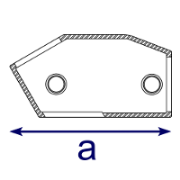 Interclamp 129 Adjustable Short Tee Tube Clamp Fitting - Technical Drawing 2