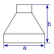 Interclamp 192 Weather Cowl Tube Clamp Fitting - Technical Drawing