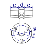 Picture of 745 - Assist Expanding Wall Bracket