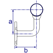 Picture of 746 - Assist Saddle Wall Bracket