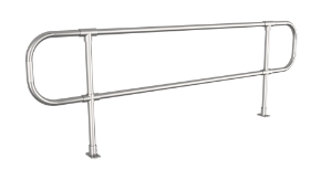 Easy to assemble modular handrail kits