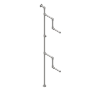 Interclamp GR0001 - Garment Rack Wall Mounted