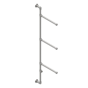 Interclamp GR0016 Garment Rack / Clothing Display (Wall Mounted)