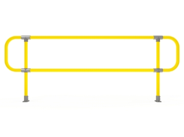 Interclamp 4020 2m Handrail Kit - 2 Rail with D returns Interclamp 4020 2m Handrail Kit - 2 Rail with D returns