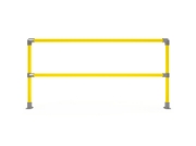 Interclamp 4020 D48 2m Handrail Kit - Safety Yellow