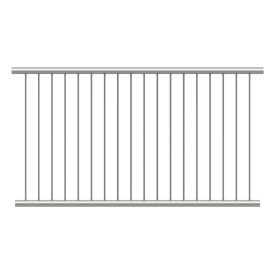 Interclamp 2m Pedestrian Barrier for Modular Balustrade systems