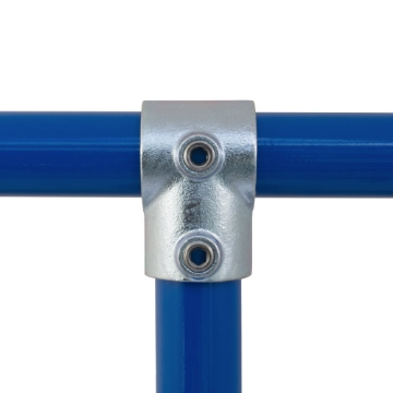 Interclamp 101 Short Tee Tube Clamp Modular Handrail Fitting Interclamp 101 Short Tee Tube Clamp Modular Handrail Fitting