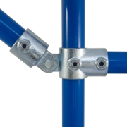 Interclamp 174 Swivel Tee Tube Clamp Fitting - Up