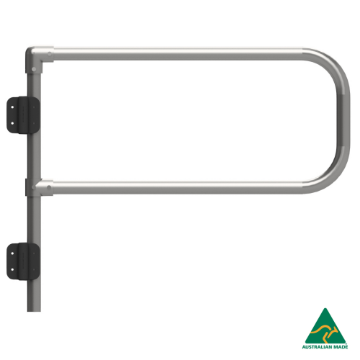 Self Closing Safety Gate - Galvanised Self Closing Safety Gate - Galvanised