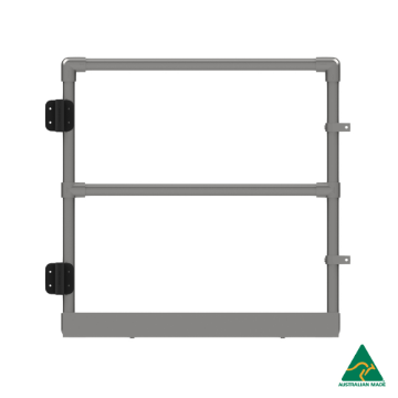 Full Height Self Closing Safety Gate - Galvanised Full Height Self Closing Safety Gate - Galvanised