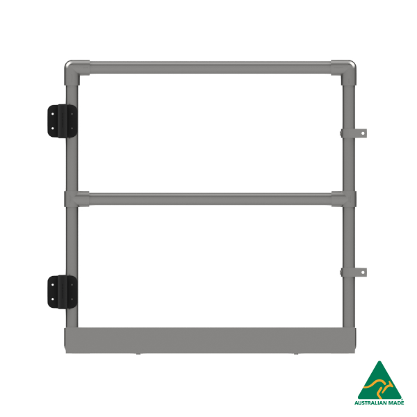 Full Height Self Closing Safety Gate - Galvanised